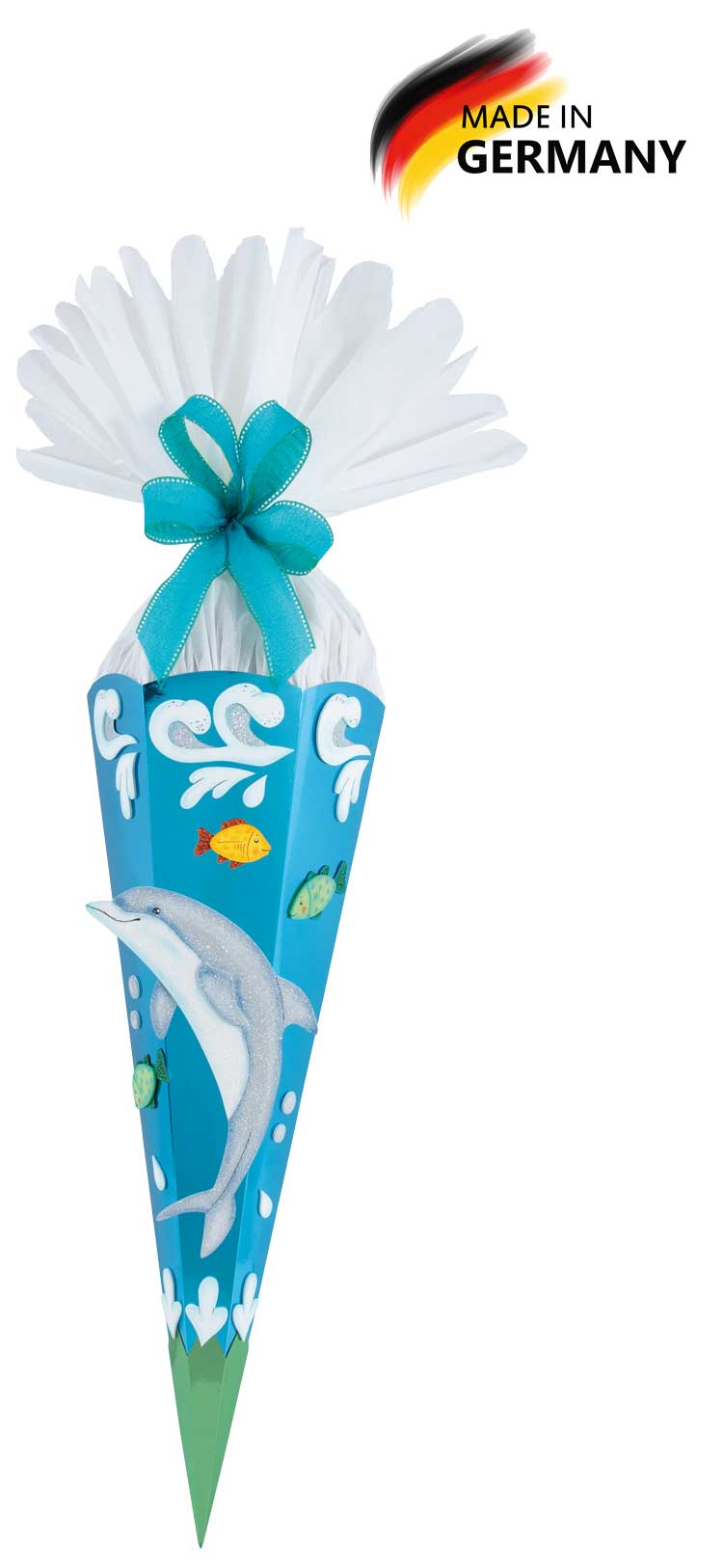 Schultüten Bastelset Fabio - Delfin
