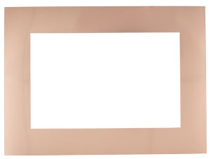 Stundenplanrahmen rotgold metallic