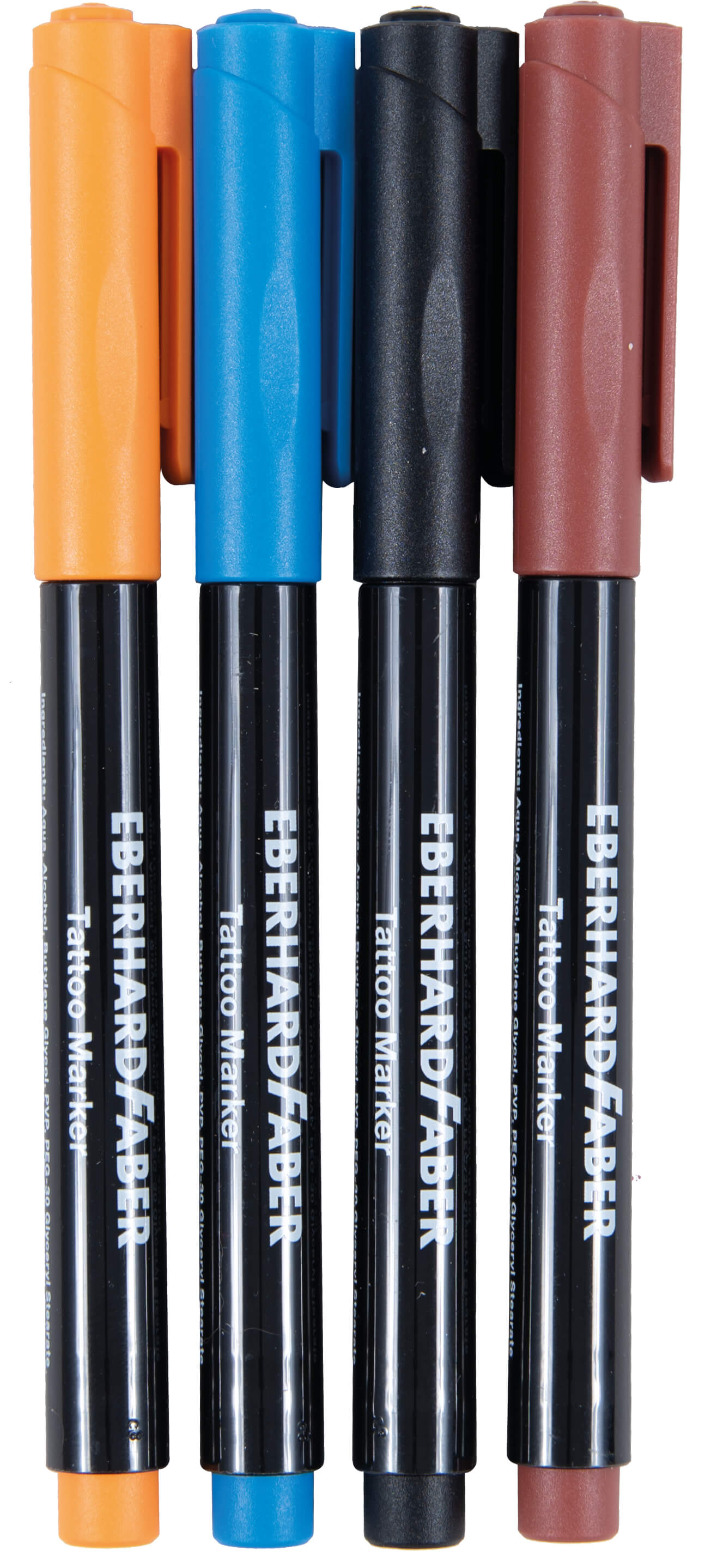 Tattoomarker Set 2, 4 Stück sortiert