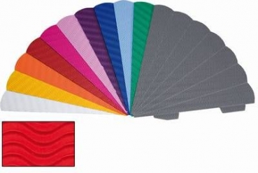 3D Geschwistertütenrohling rot
