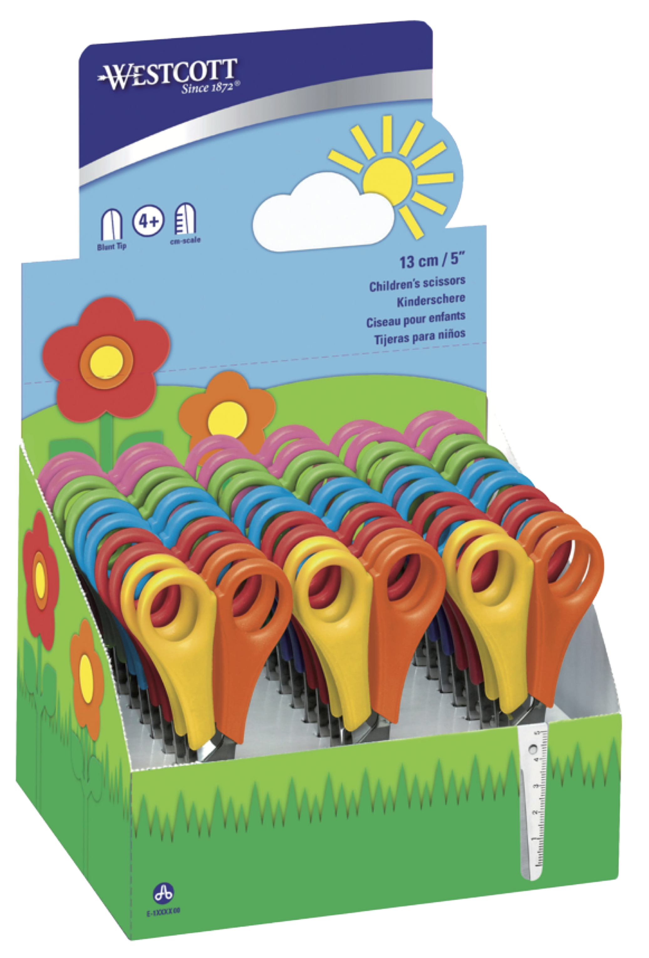 Kinderscherensortiment rund, 30 Stück