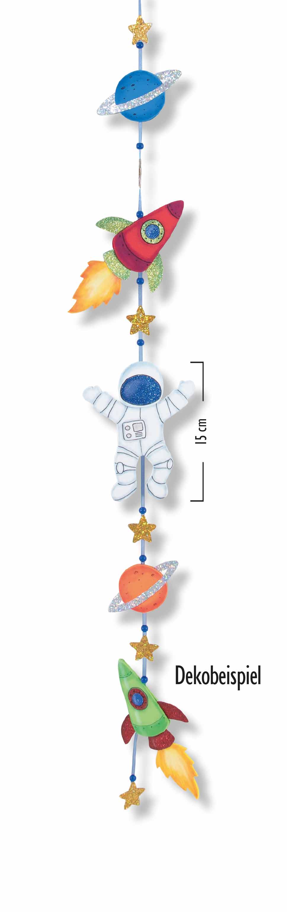 Moosgummisortiment Weltall