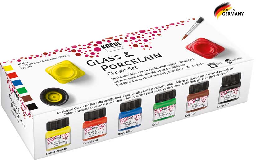 Glass & Porcelain Classicset