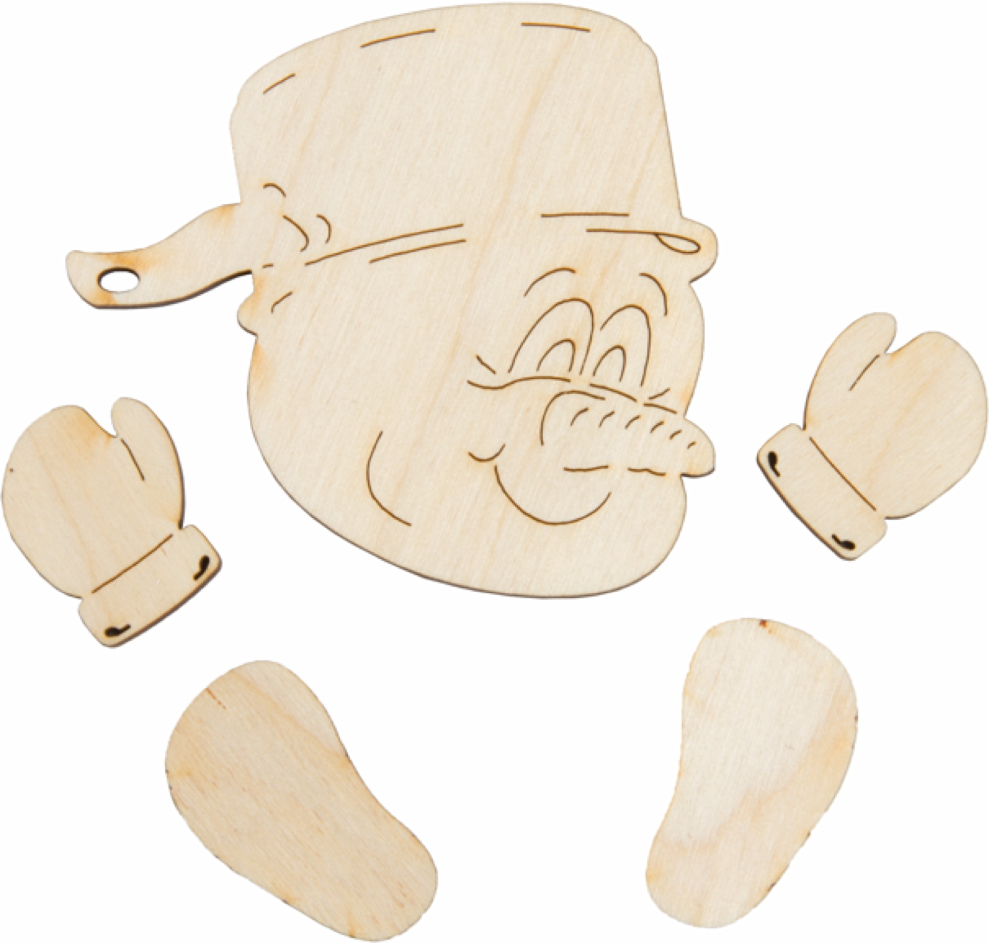 Bastelset Schneemann