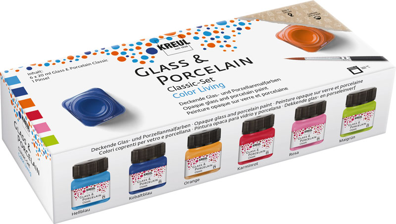 Glass & Porcelain Classicset Color Living