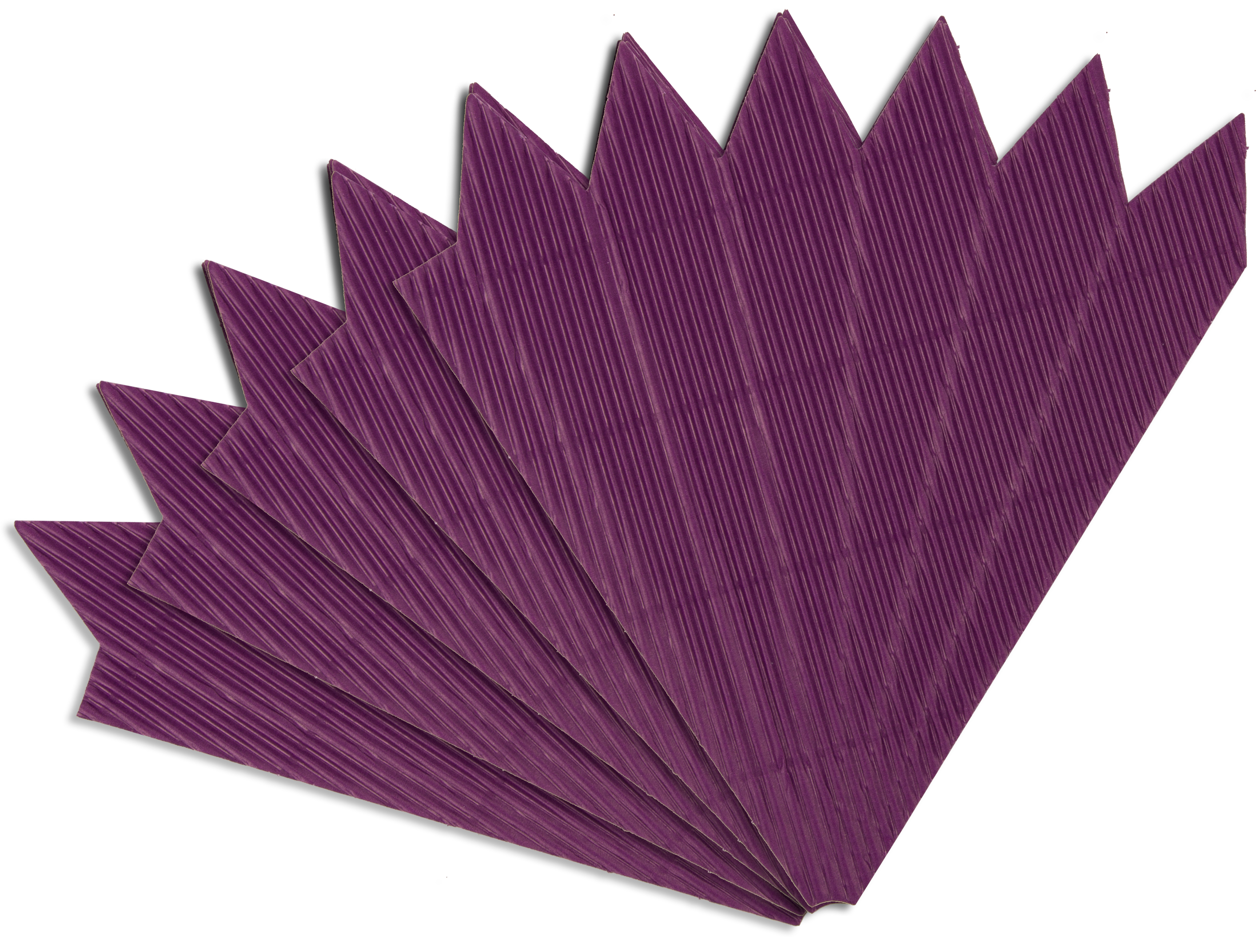 Schultütenspitzen lila, 5 Stück