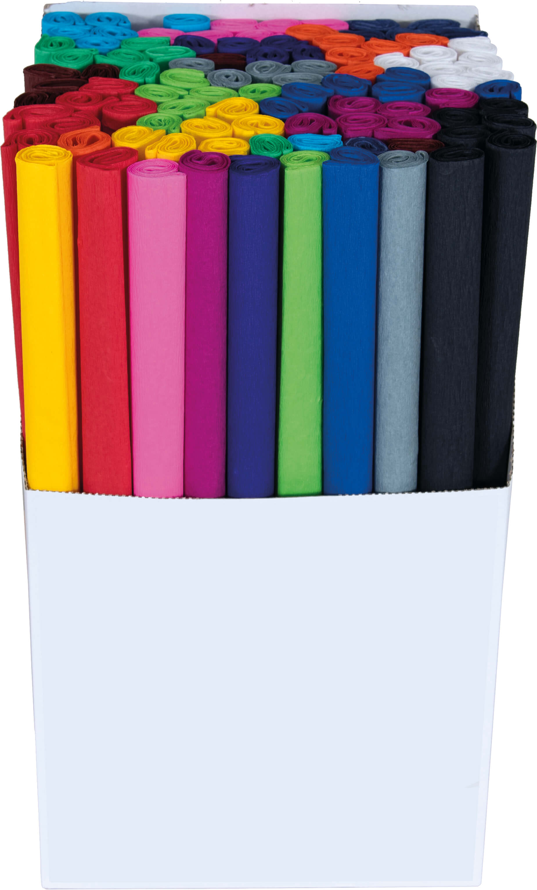 Feinkreppsortiment intensiv, 100 Stück sortiert