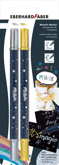 Metallic Marker Duo