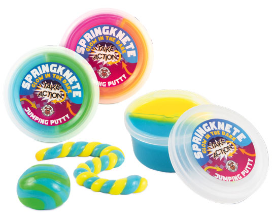 Springknete zweifarbig sortiert, 25 g