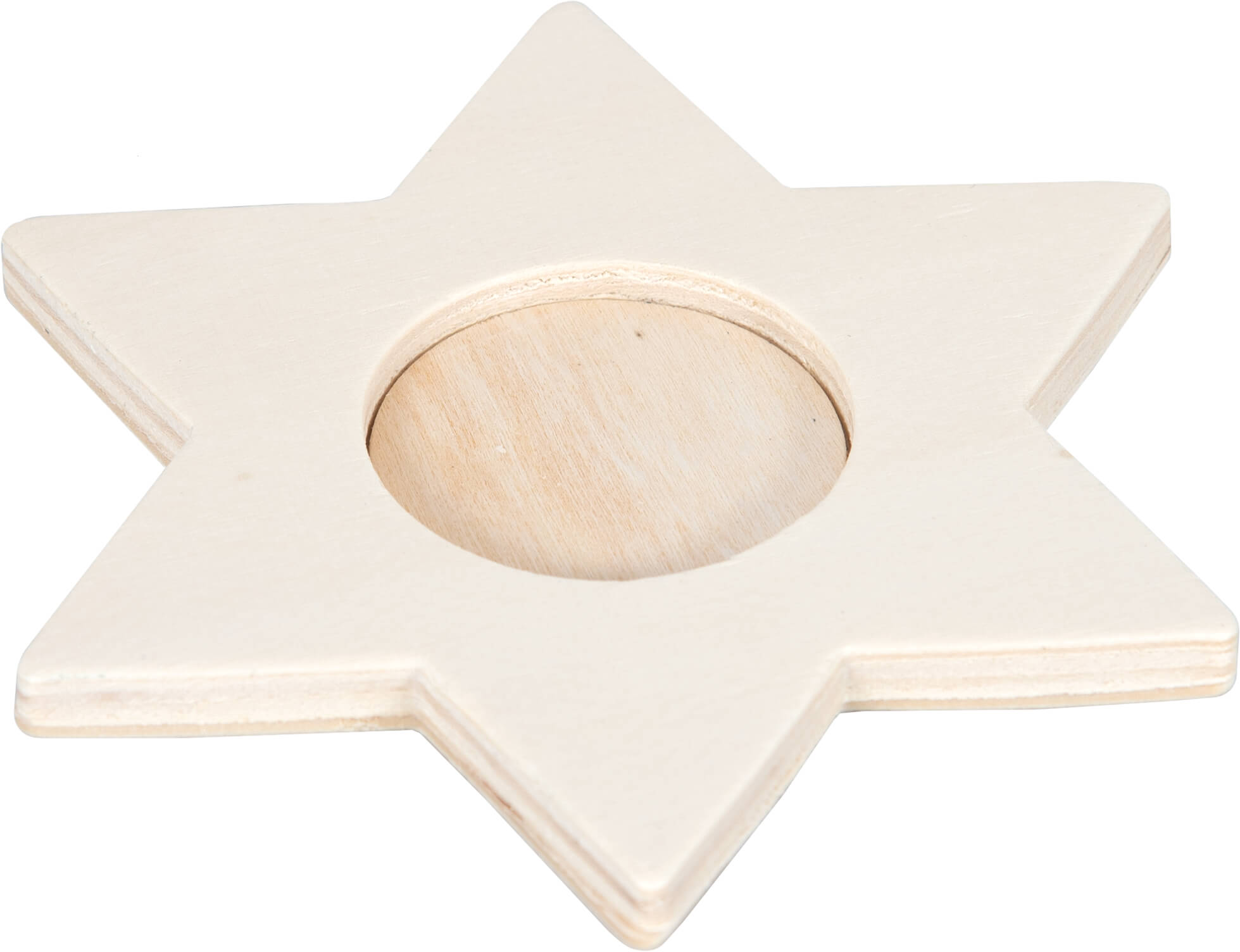 Teelichthalter Stern