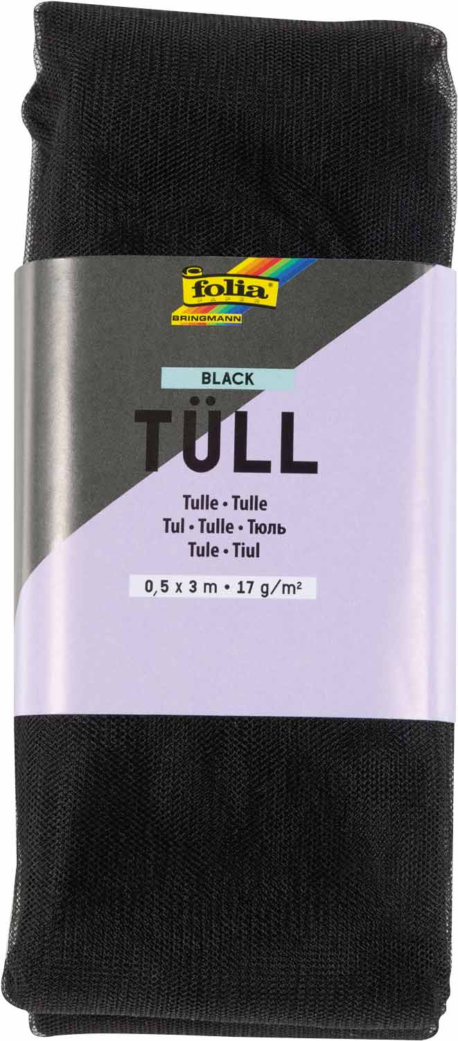 Tüll schwarz