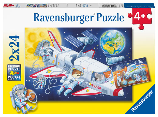 Puzzle Reise durch den Weltraum