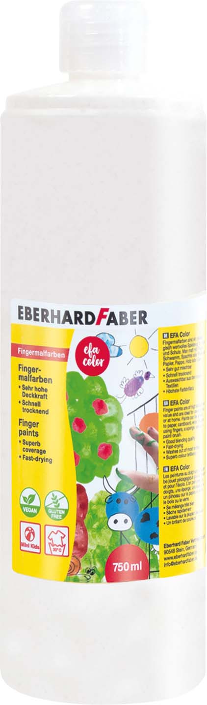 Eberhard Faber Fingermalfarbe weiß