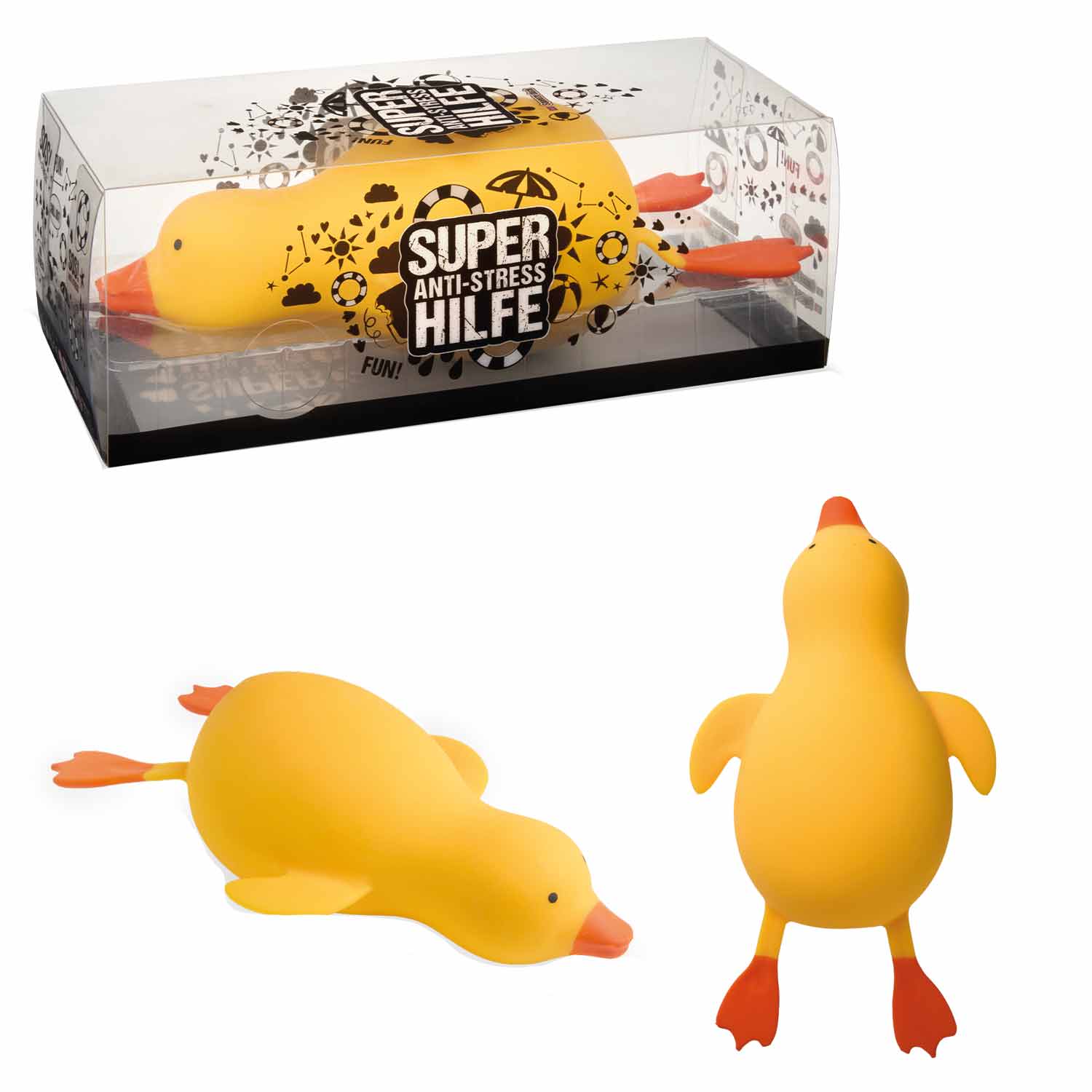 XXL Antistress Soforthilfe Ente