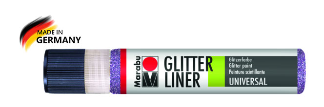 Glitterliner lavendel