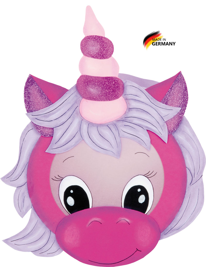 Laternen Bastelset Sugar Einhorn