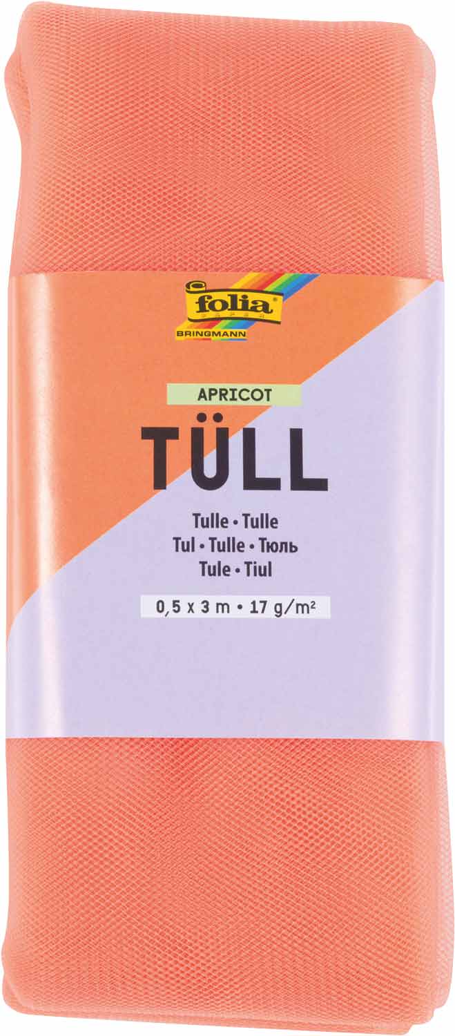Tüll apricot