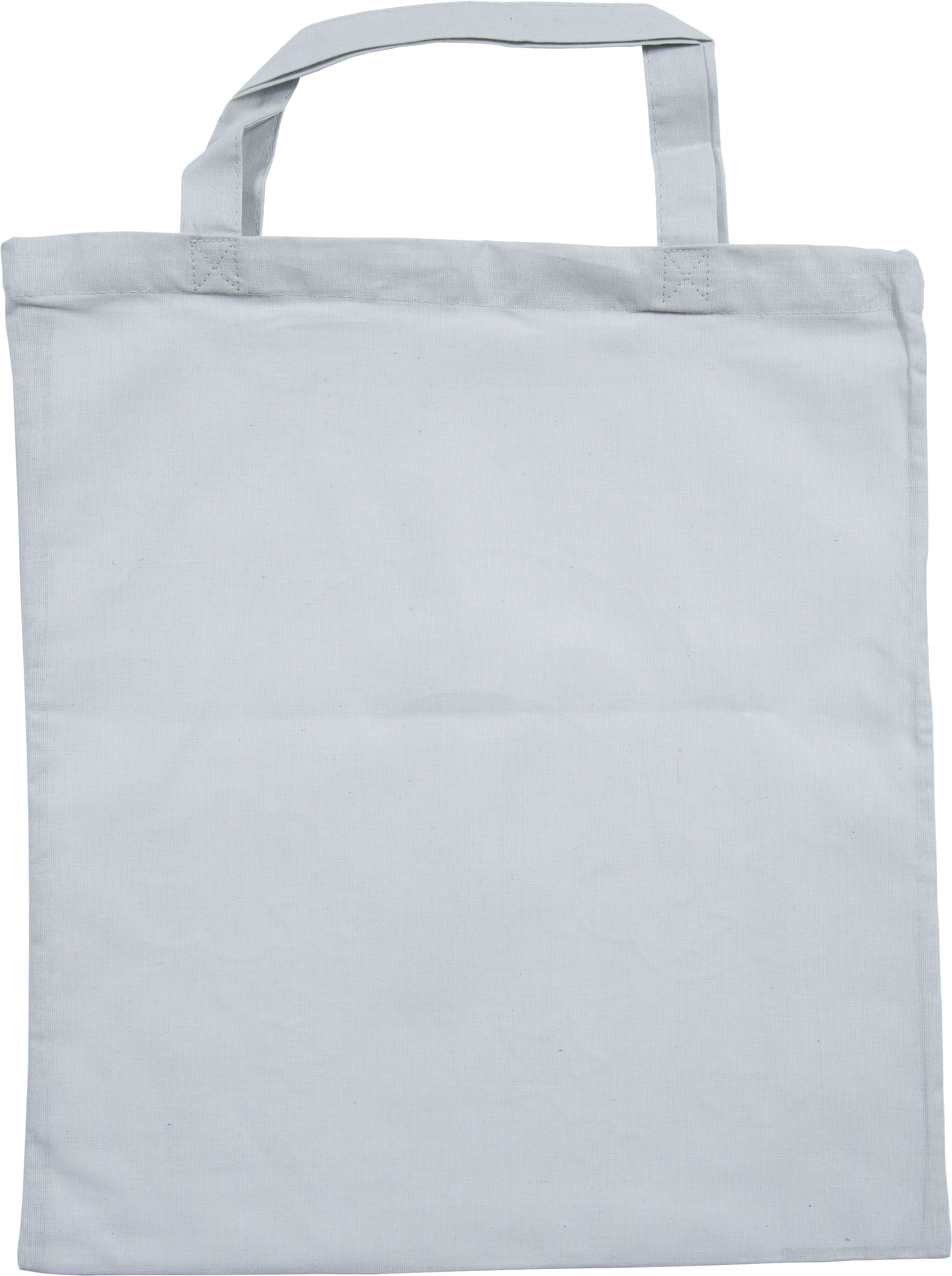 Tragetasche hellgrau, aus 100 % Baumwolle