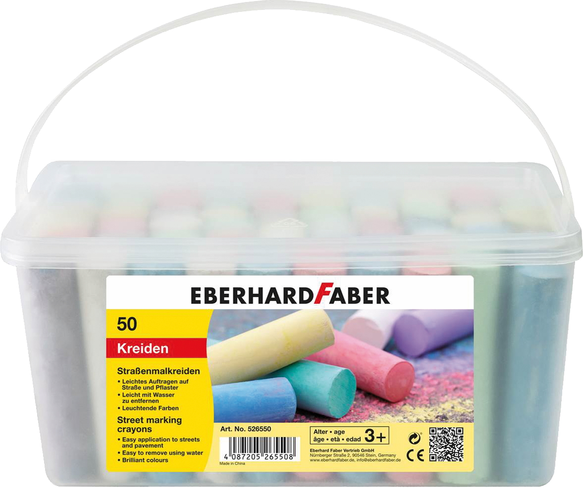 Straßenmalkreide 50 Stück sortiert lief. KW 45