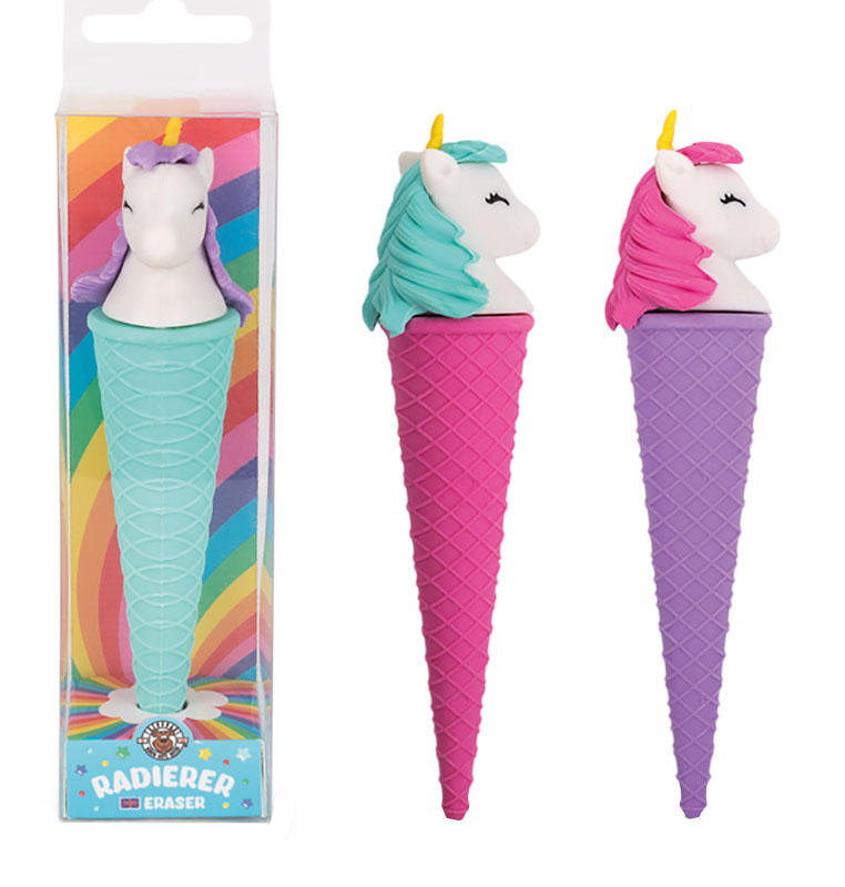 Radierer Einhorneis sortiert