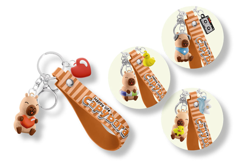 Schlüsselanhänger sortiert, 13 cm