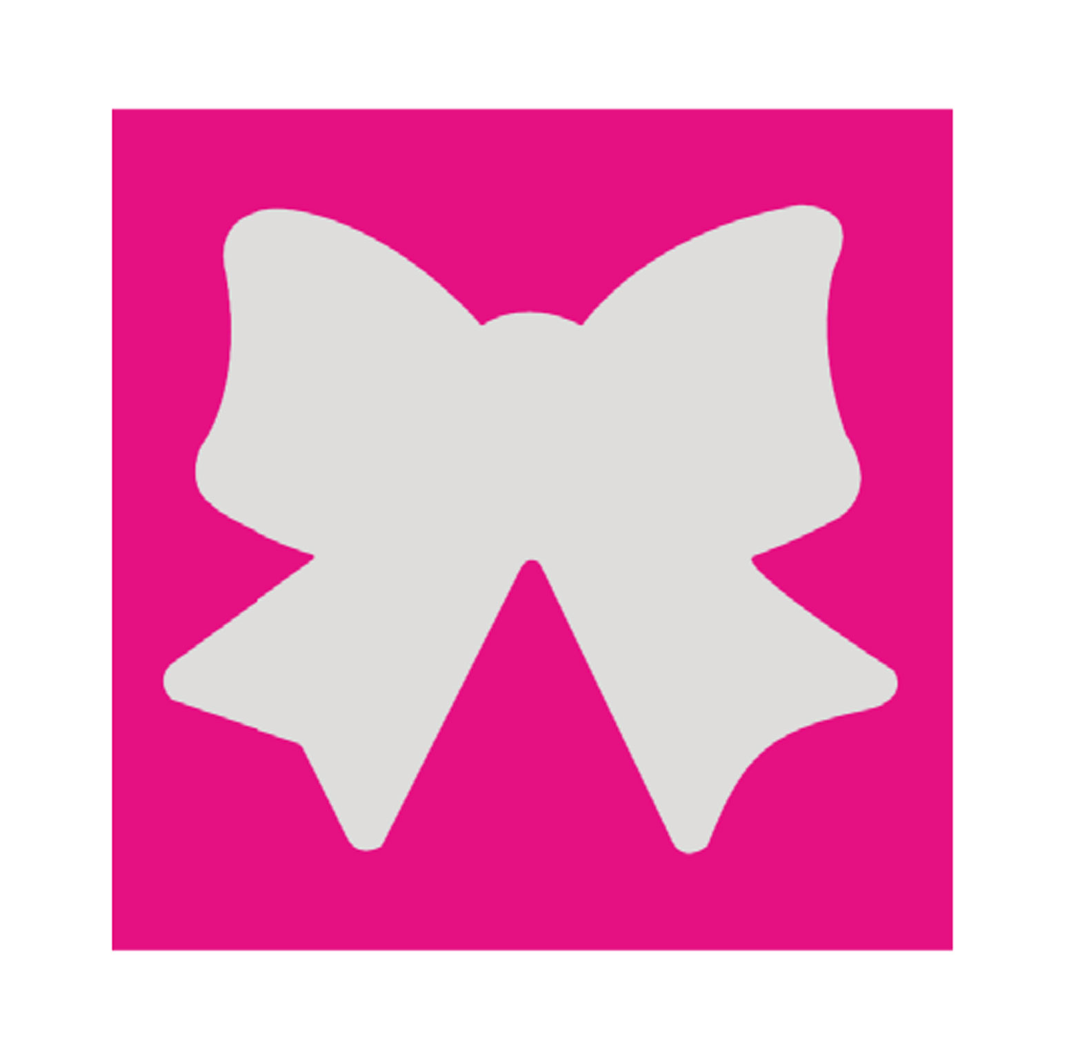 Motivstanzer Schleife L, 33 mm