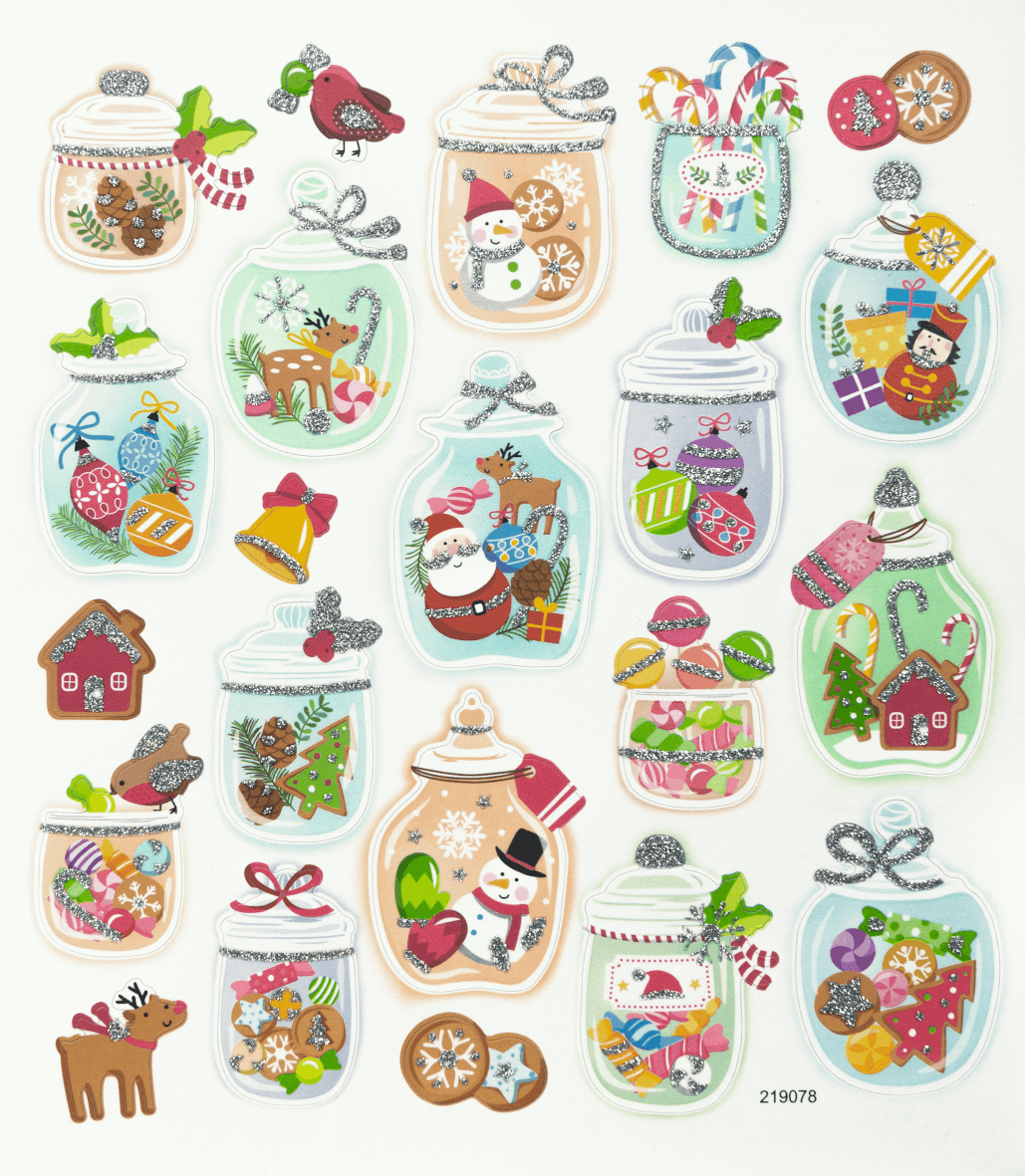 Charmingsticker Merry Christmas