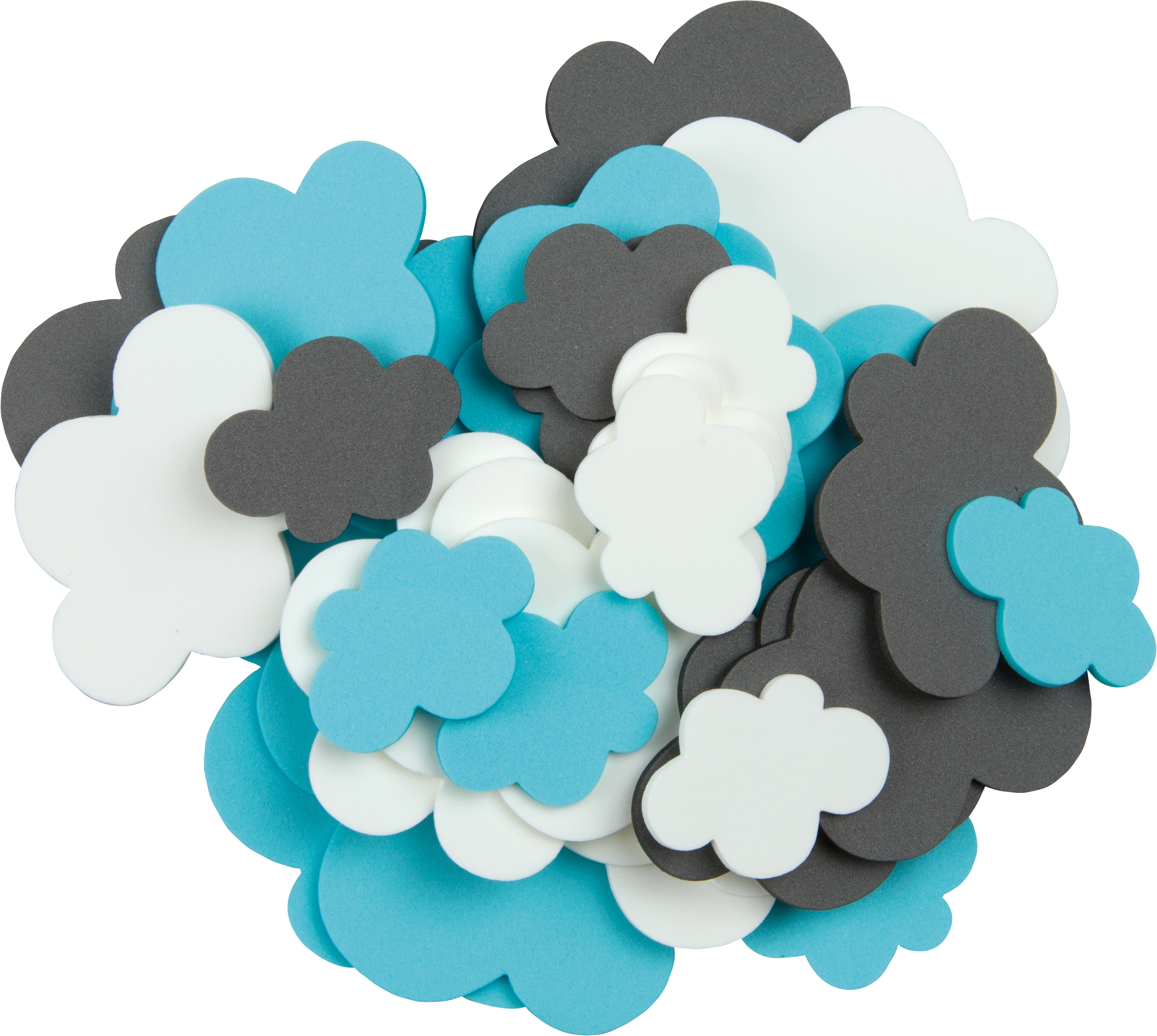 Wolken 36 Stück sortiert