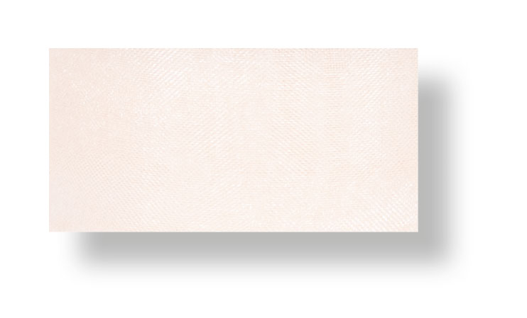 Drahtchiffonband creme