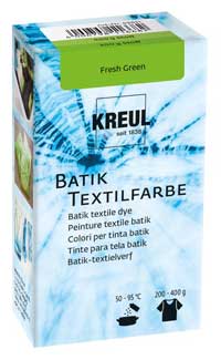 Batik Textilfarbe fresh green