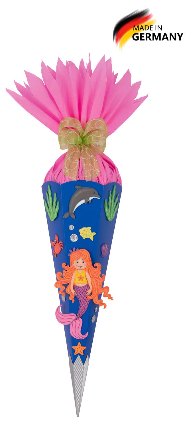 Schultüten Bastelset Elea - Meerjungfrau