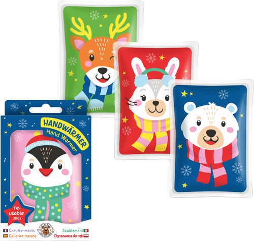 Handwärmer sortiert, 10 cm