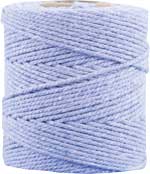 Makrameekordel flieder, 80% Baumwolle