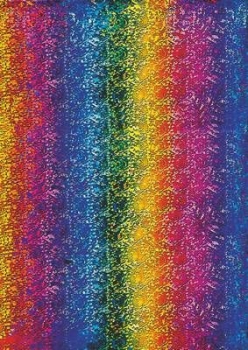 Hologrammfolie Regenbogen 5m