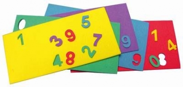 Zahlenmix 150 Stück sortiert