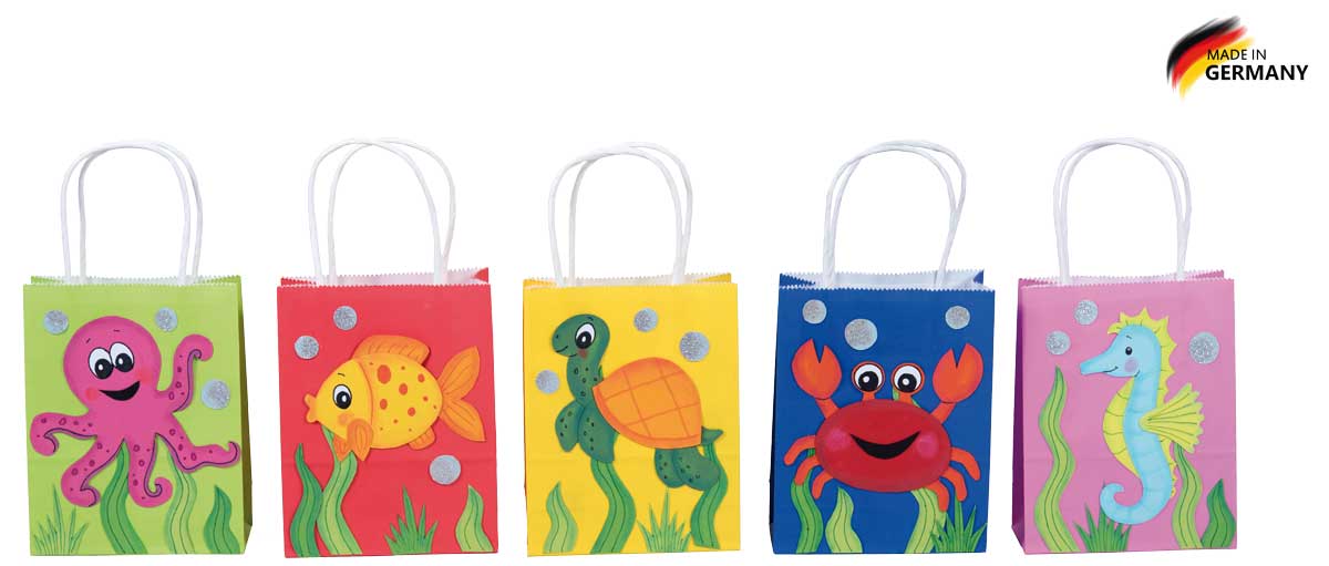 Geschenktaschenset Meerestiere