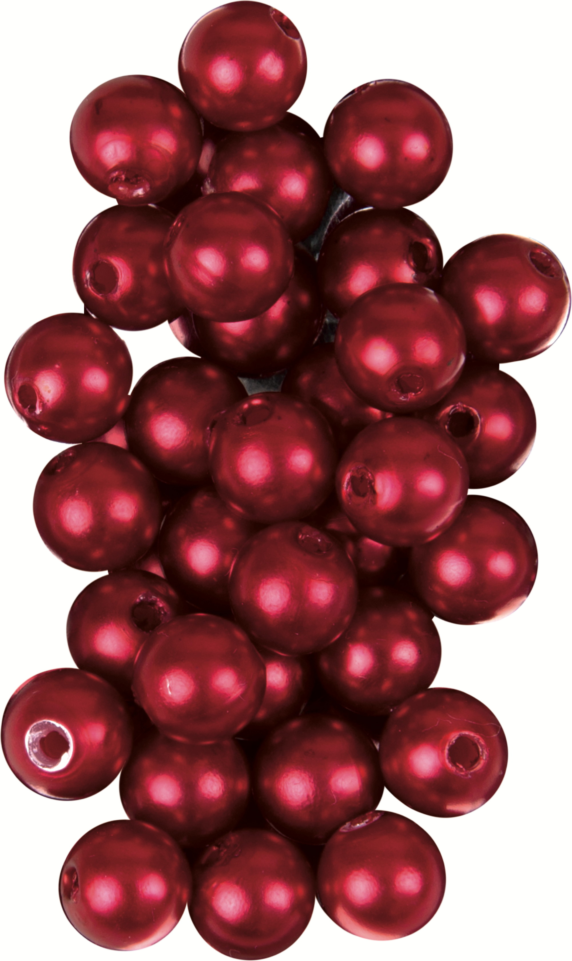 Wachsperlen rot