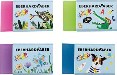Radierer Colori einzeln