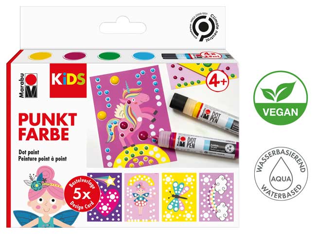 Kids Dot Pen Set Einhorn