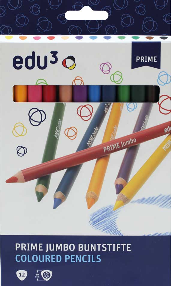 Prime Jumbo Tri 12 Stück sortiert