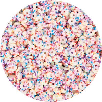 Fimoli Scheibenperle multi
