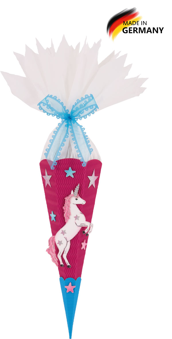 Geschwistertüten Bastelset Lisa - Einhorn