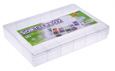 Sortierbox mit 17 Fächern