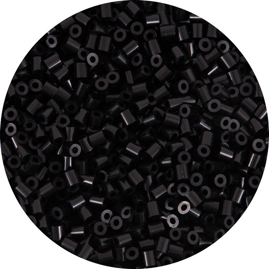 Bügelperlen midi schwarz 3.000 Stück