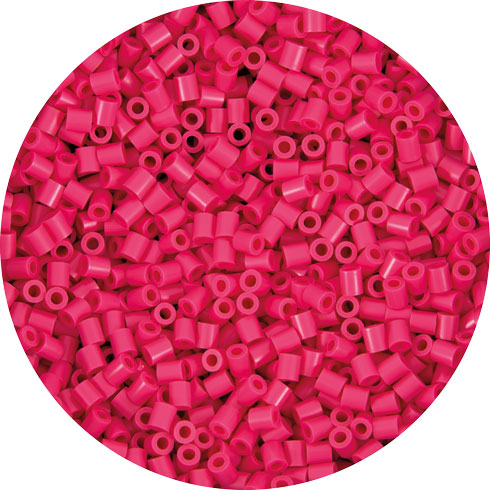 Bügelperlen midi pink
