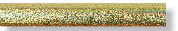 Hologrammfolie dots gold
