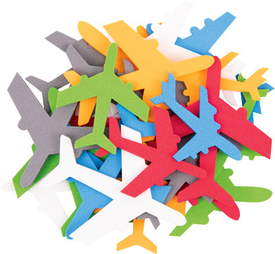 Flugzeuge 24 Stück sortiert