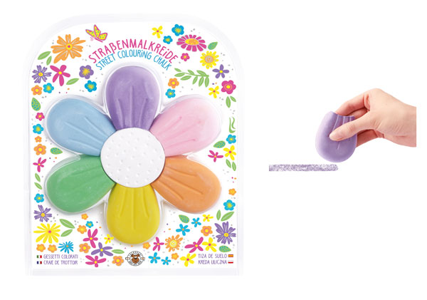 Straßenmalkreide Blume 20cm SALE