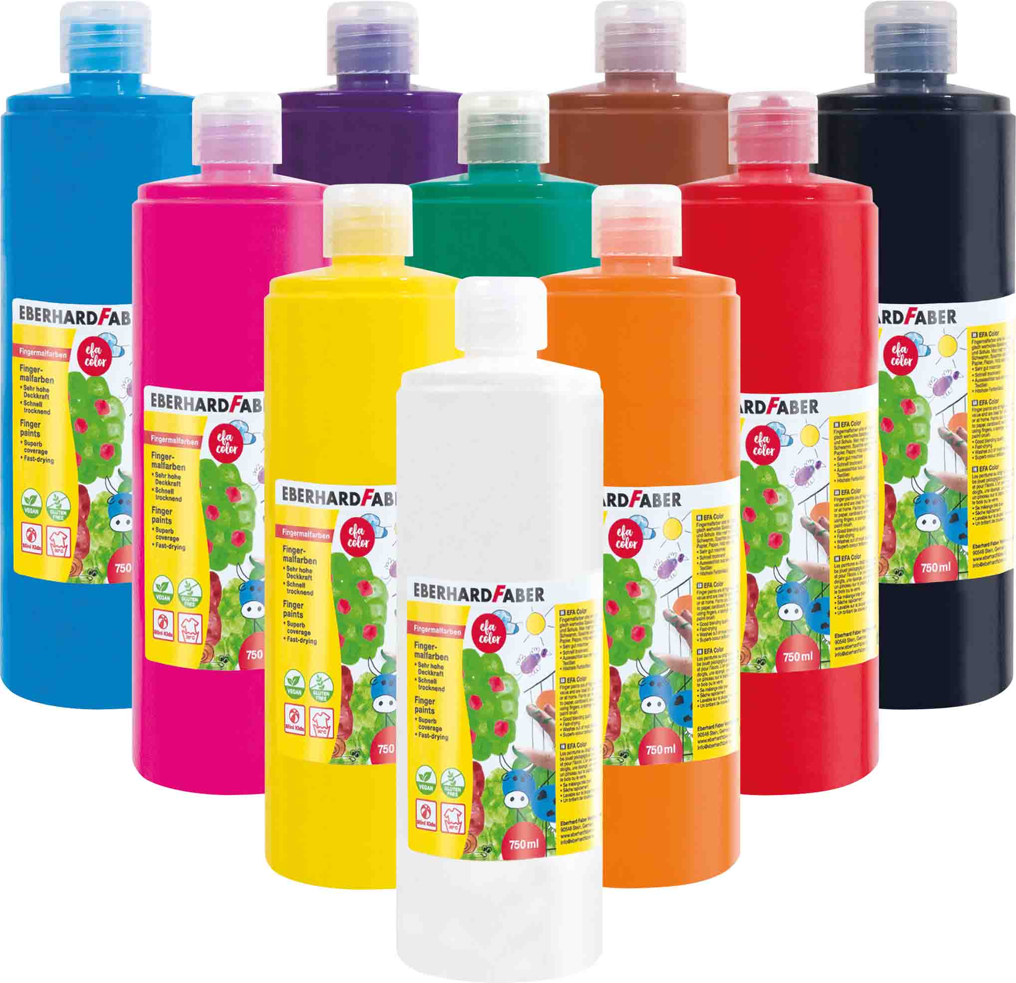 Fingermalfarbenset Eberhard Farber