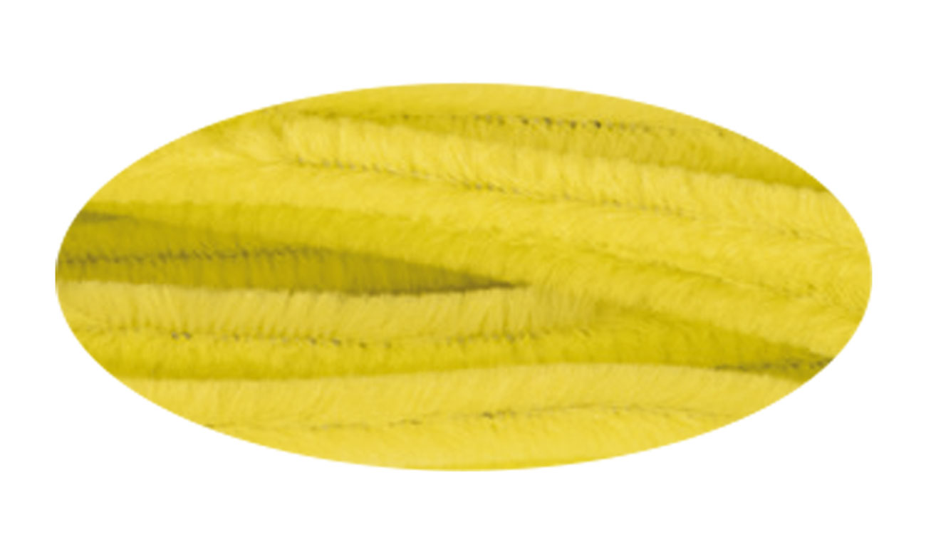 Biegeplüsch gelb, 10 Stück